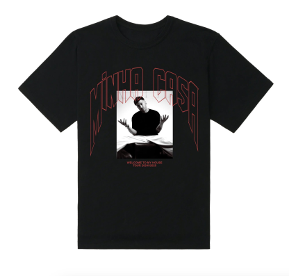TSHIRT MINHA CASA - VERMELHO