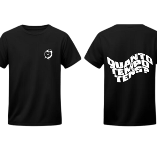 TSHIRT PRETO TEMPO - Tamanho XL