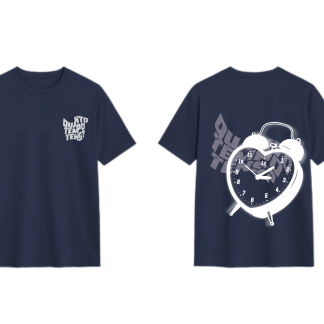 TSHIRT AZUL TEMPO - Tamanho M