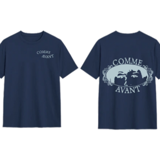 TSHIRT AZUL COMME AVANT - Tamanho M